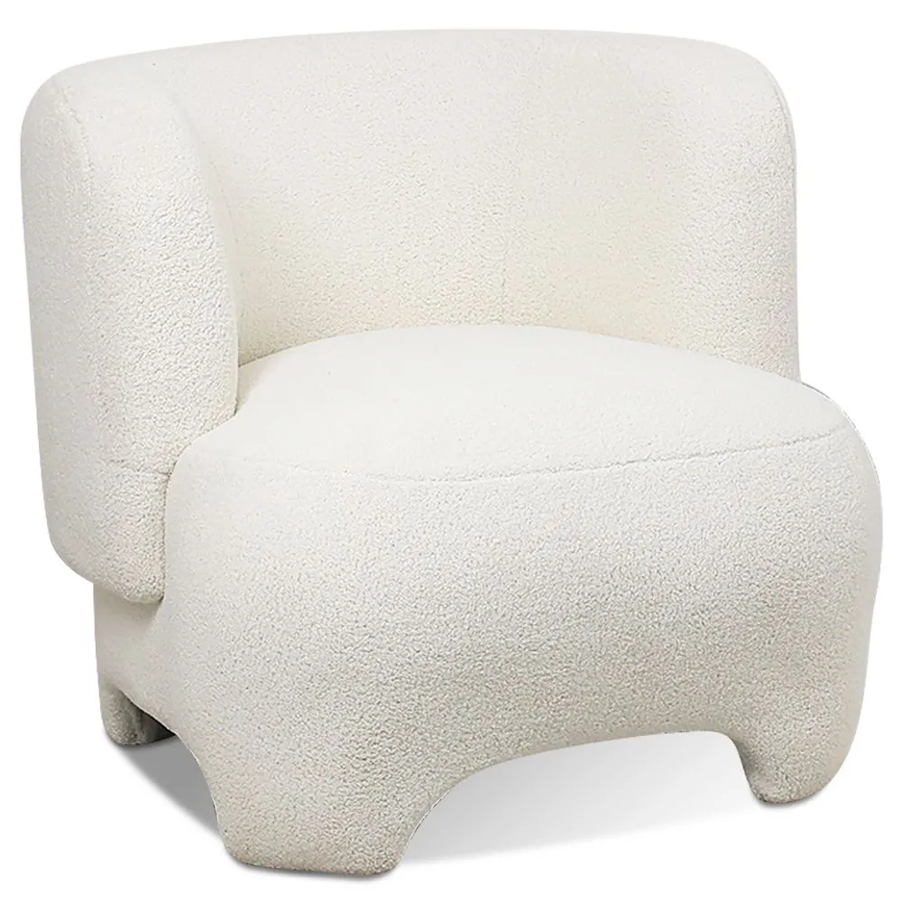 Sillón Tapizado - Butaca en Tela Bouclé - Magnolia image 8