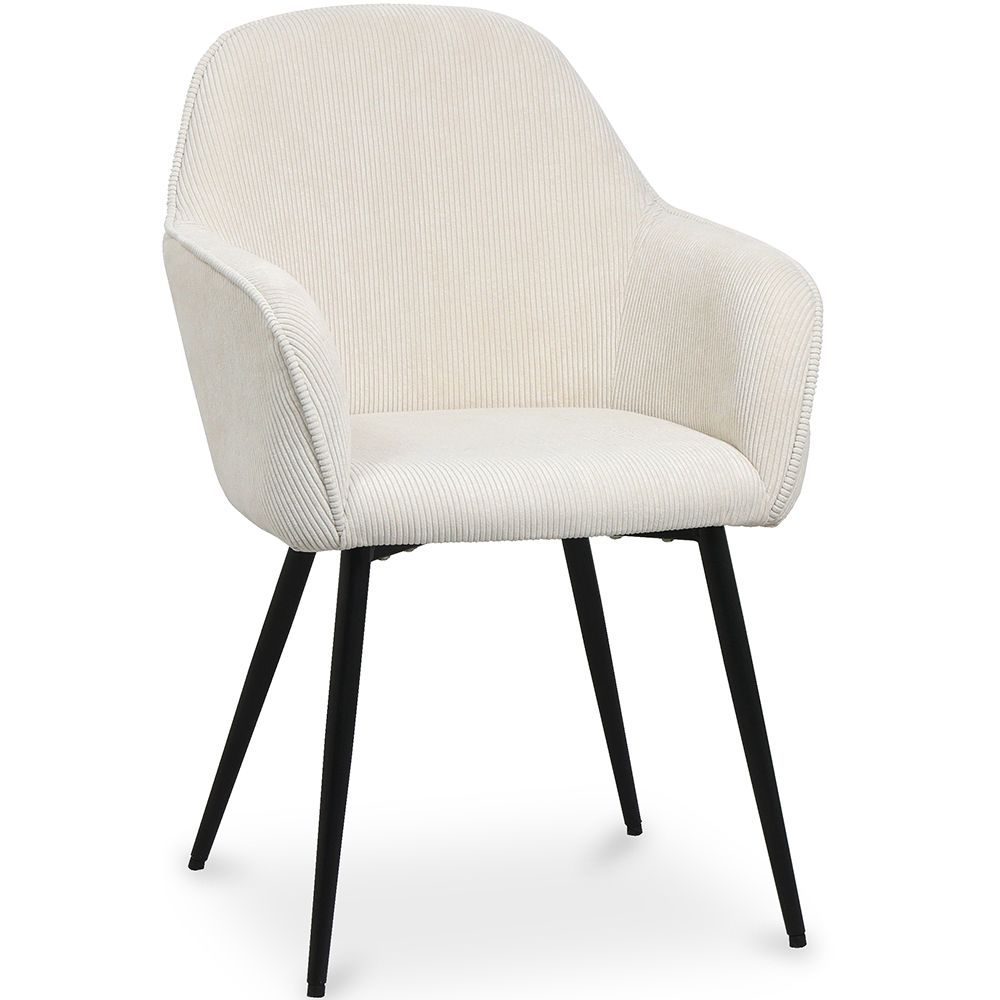 Silla de Comedor Tapizada en Pana - Avrea image 8