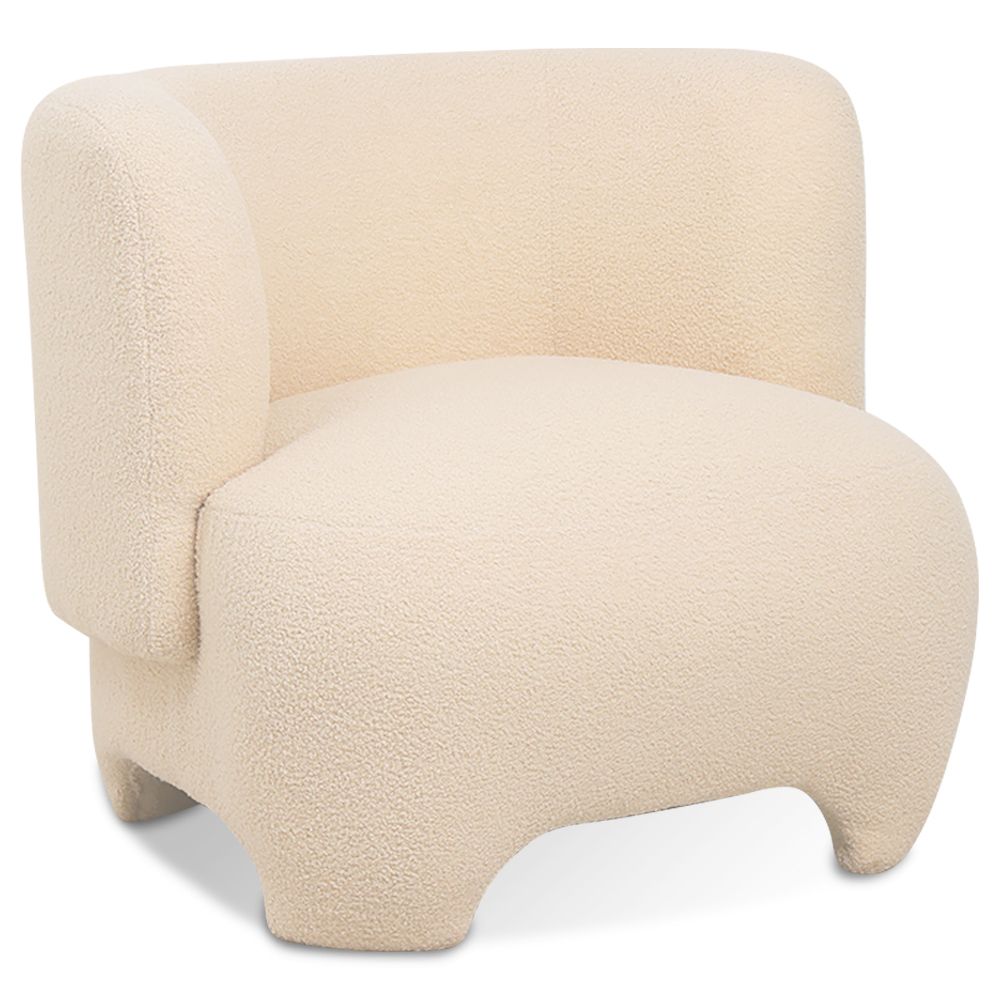 Sillón Tapizado - Butaca en Tela Bouclé - Magnolia image 8