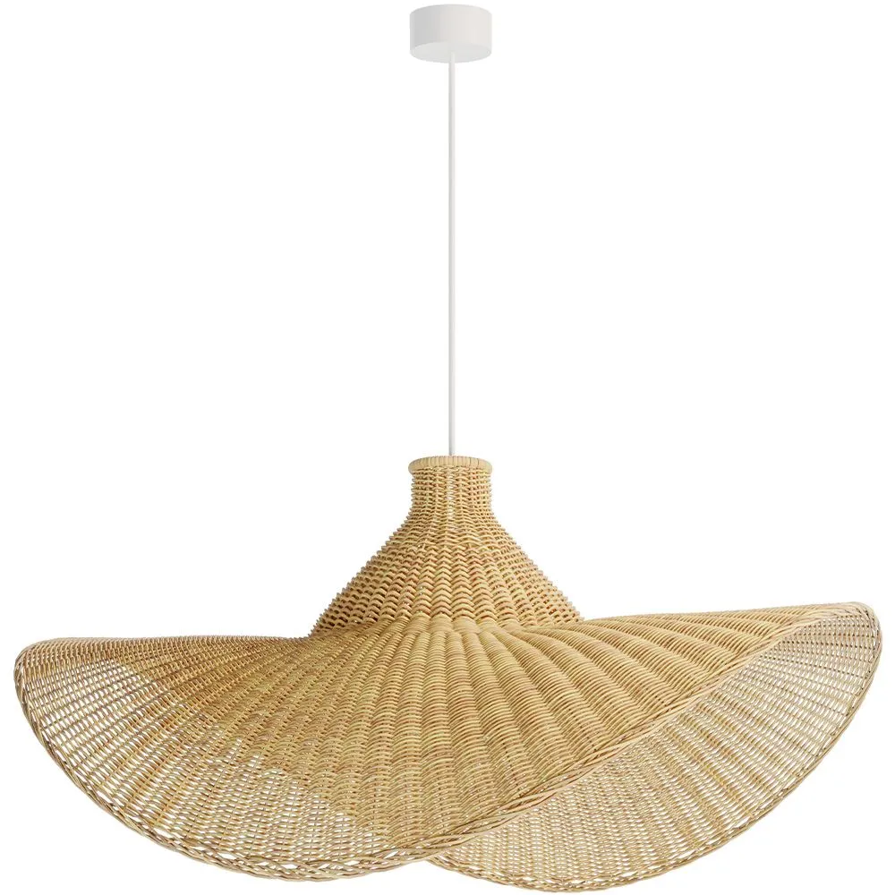 Lámpara de Techo en Ratán - Estilo Boho Bali - Sona image 8