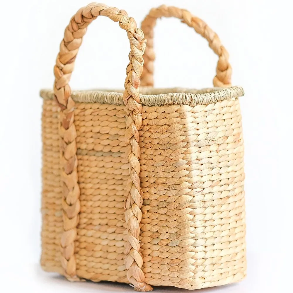 Cesta de Fibras Naturales con Asas - 30x25CM - Haret image 8
