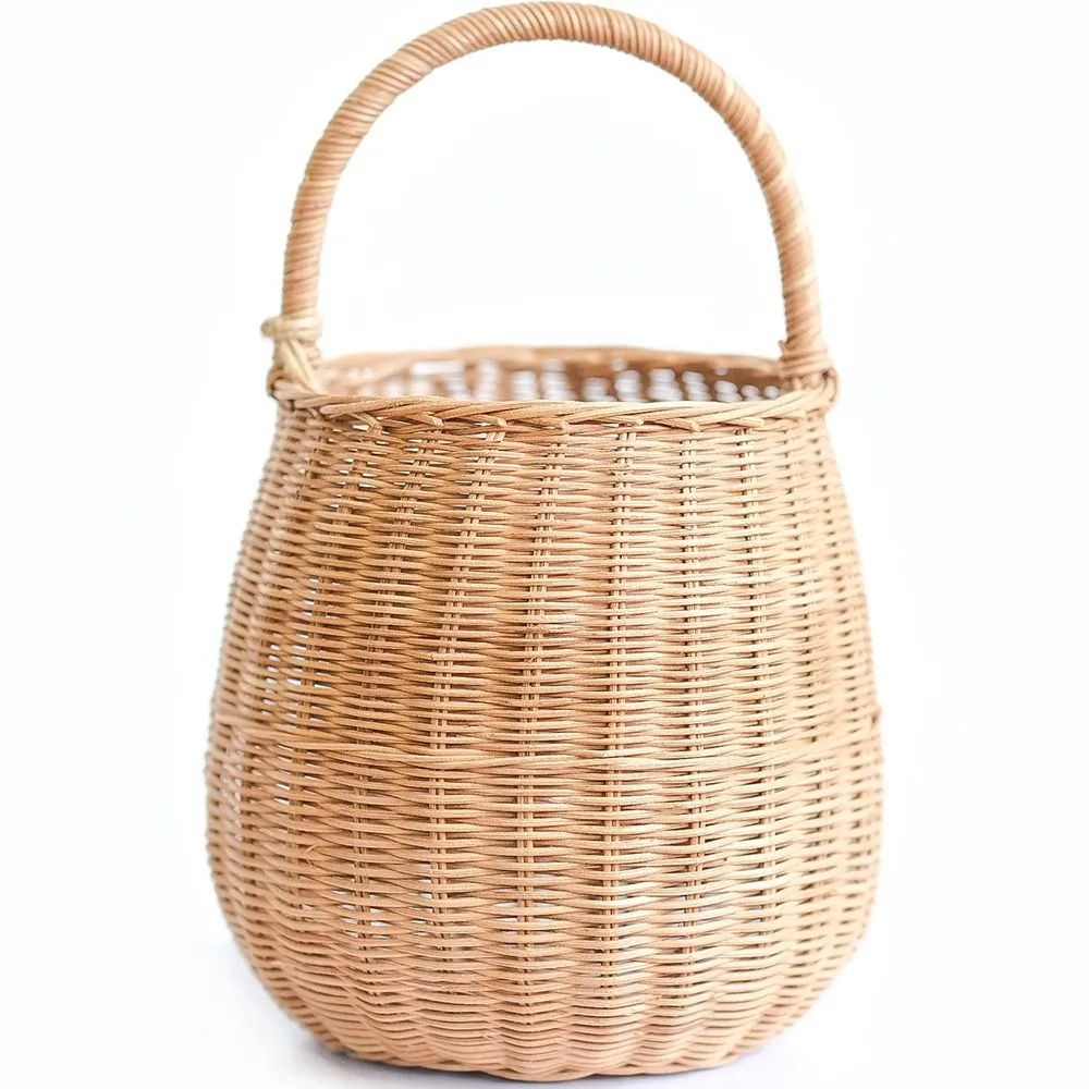Cesta de Ratán con Asa - 33x22CM - Vernu image 8