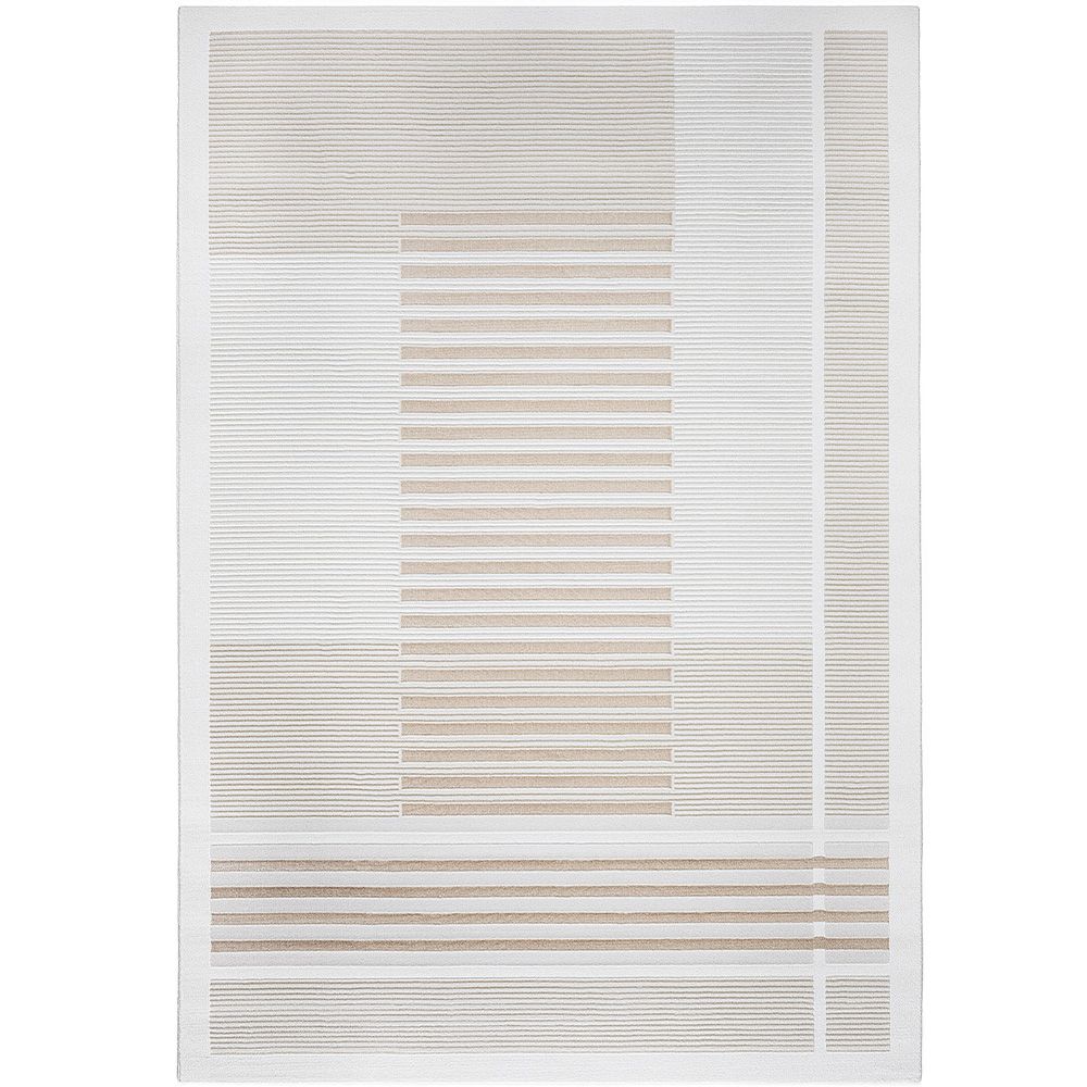 Alfombra Grande de Diseño Contemporáneo y Moderno - Beige (290x200 cm) - Verla image 8