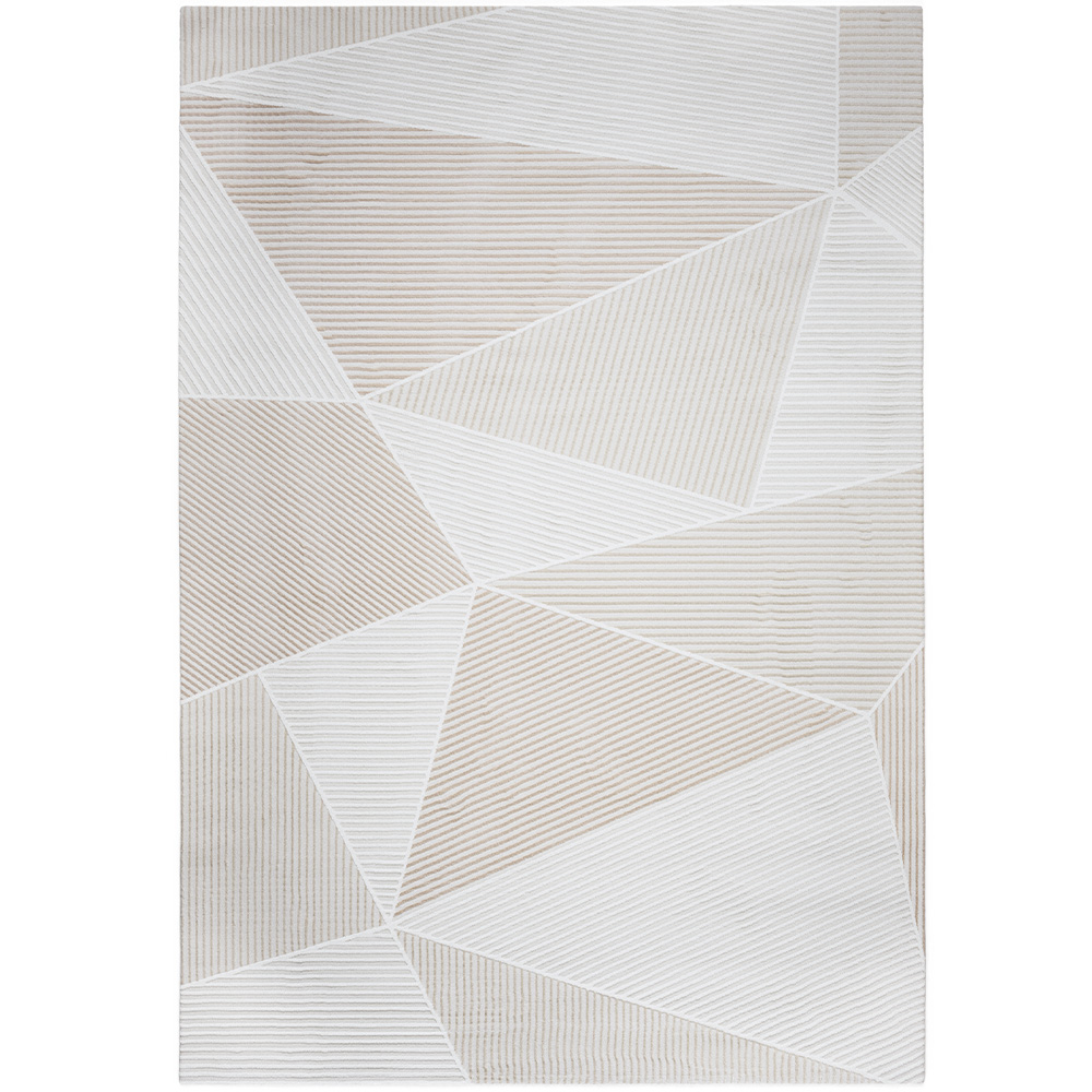 Alfombra Grande de Diseño Contemporáneo y Moderno - Beige (290x200 cm) - Cerna image 8