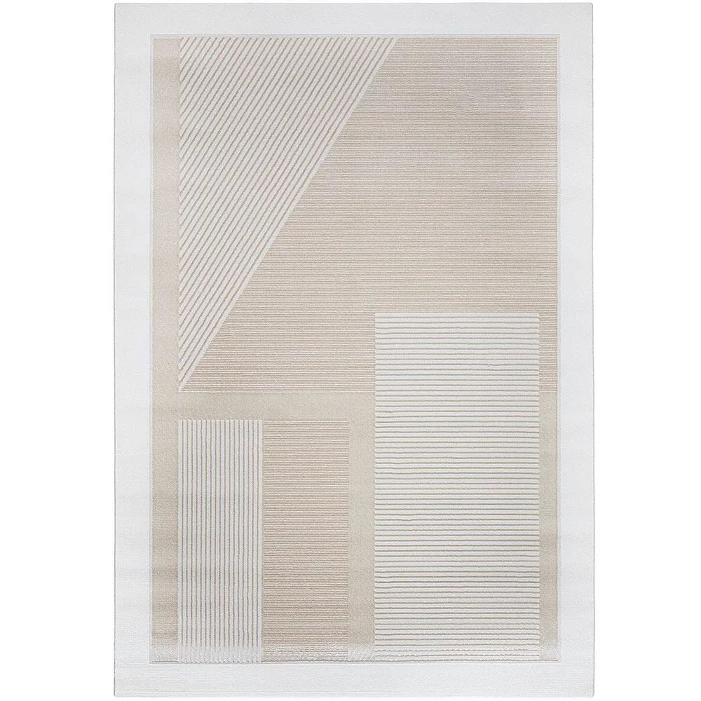 Alfombra Grande de Diseño Contemporáneo y Moderno - Beige (290x200 cm) - Terna image 8