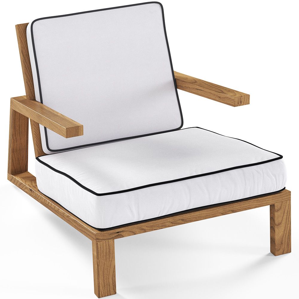 Sillón de Exterior en Madera de Teca - Carsa image 8