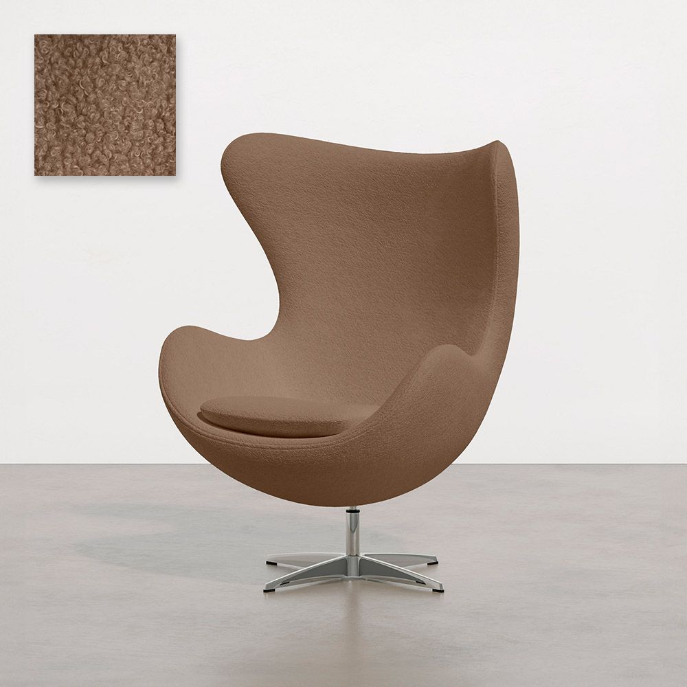 Sillón con Reposabrazos - Tapizado en Tela Bouclé - Brave image 8