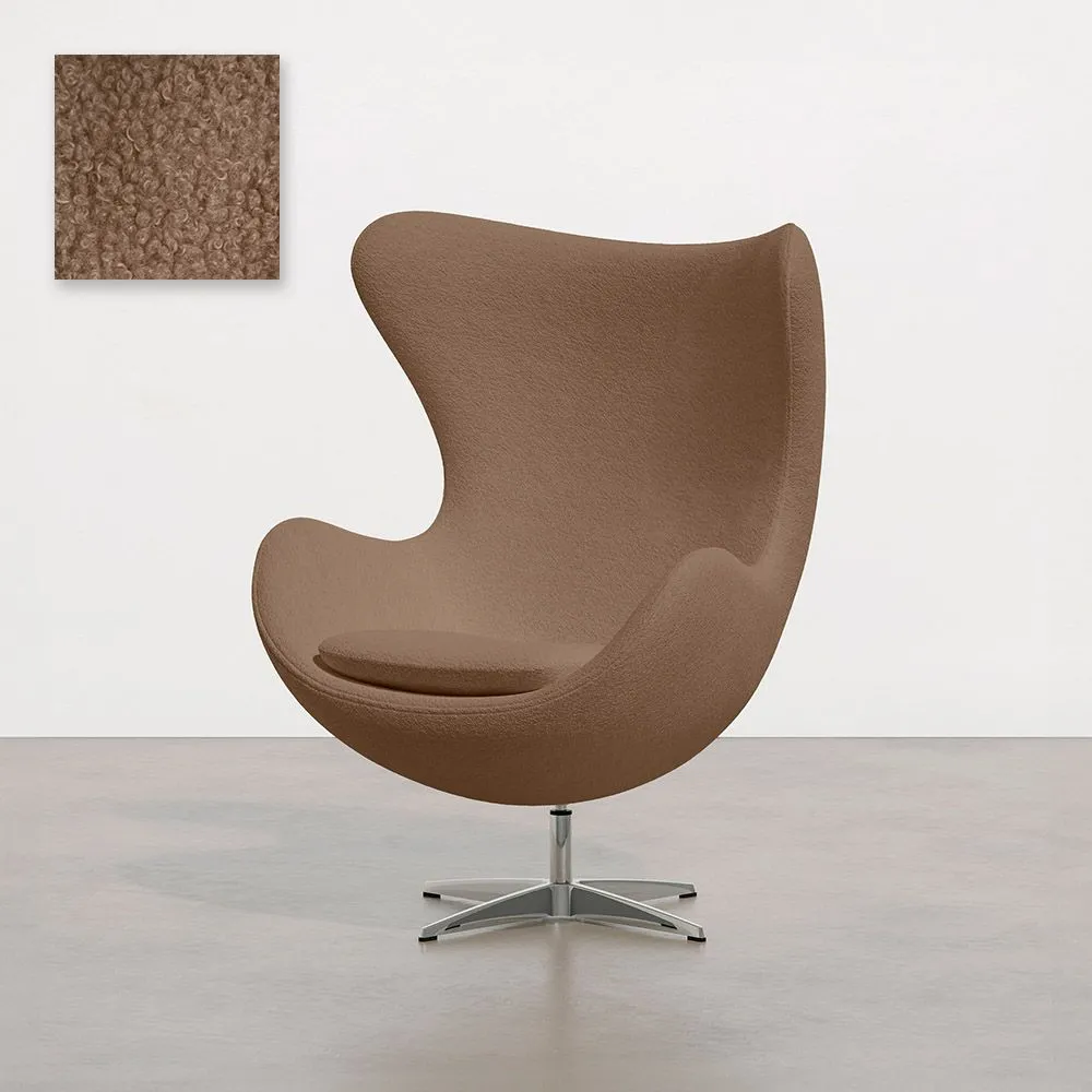 Sillón con Reposabrazos - Tapizado en Tela Bouclé - Brave image 8