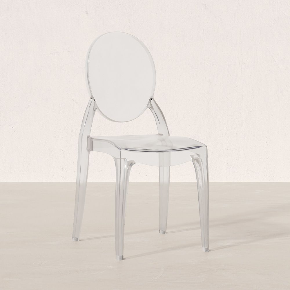 Silla de Comedor Transparente - Estilo Victoria  image 8