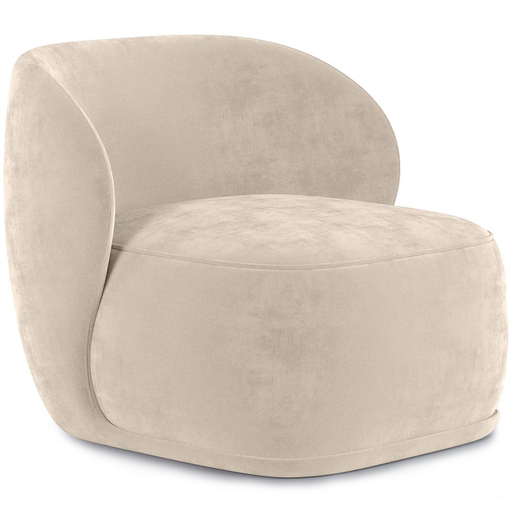 Sillón Tapizado en Terciopelo - Butaca - Mykel image 8