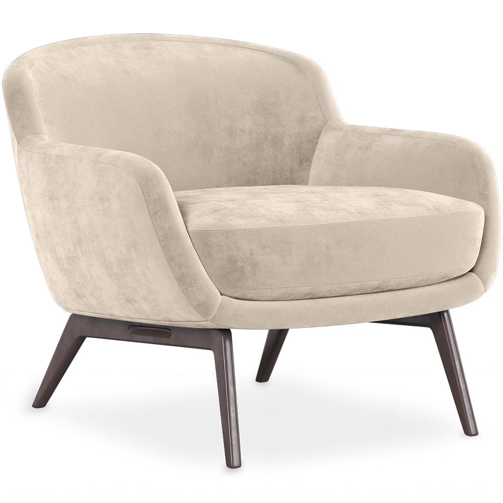 Sillón Tapizado en Terciopelo - Butaca - Jenna image 8