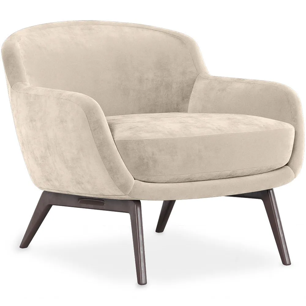 Sillón Tapizado en Terciopelo - Butaca - Jenna image 8