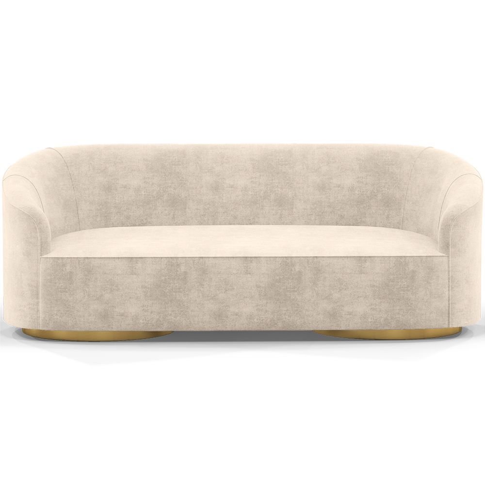 Sofa de 3/4 Plazas - Tapizado en Terciopelo- Herina image 8