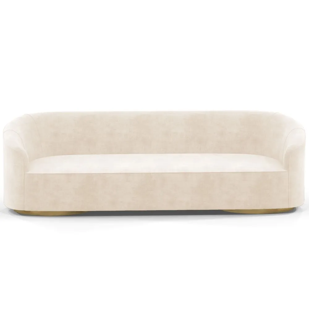 Sofa de 4/5 Plazas - Tapizado en Terciopelo- Herina image 8