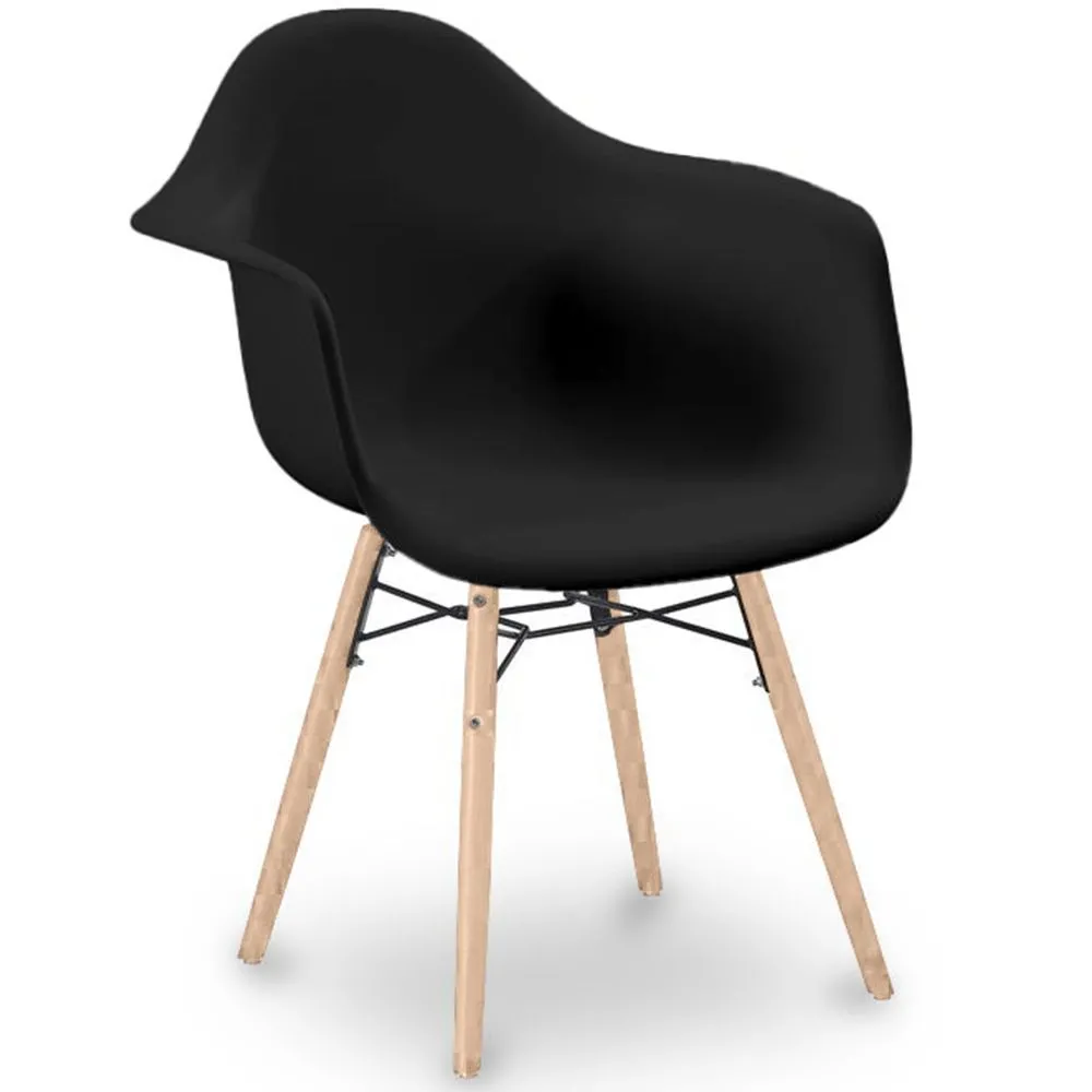 Silla de Comedor Diseño Escandinavo - Patas de Madera - Nordika image 8