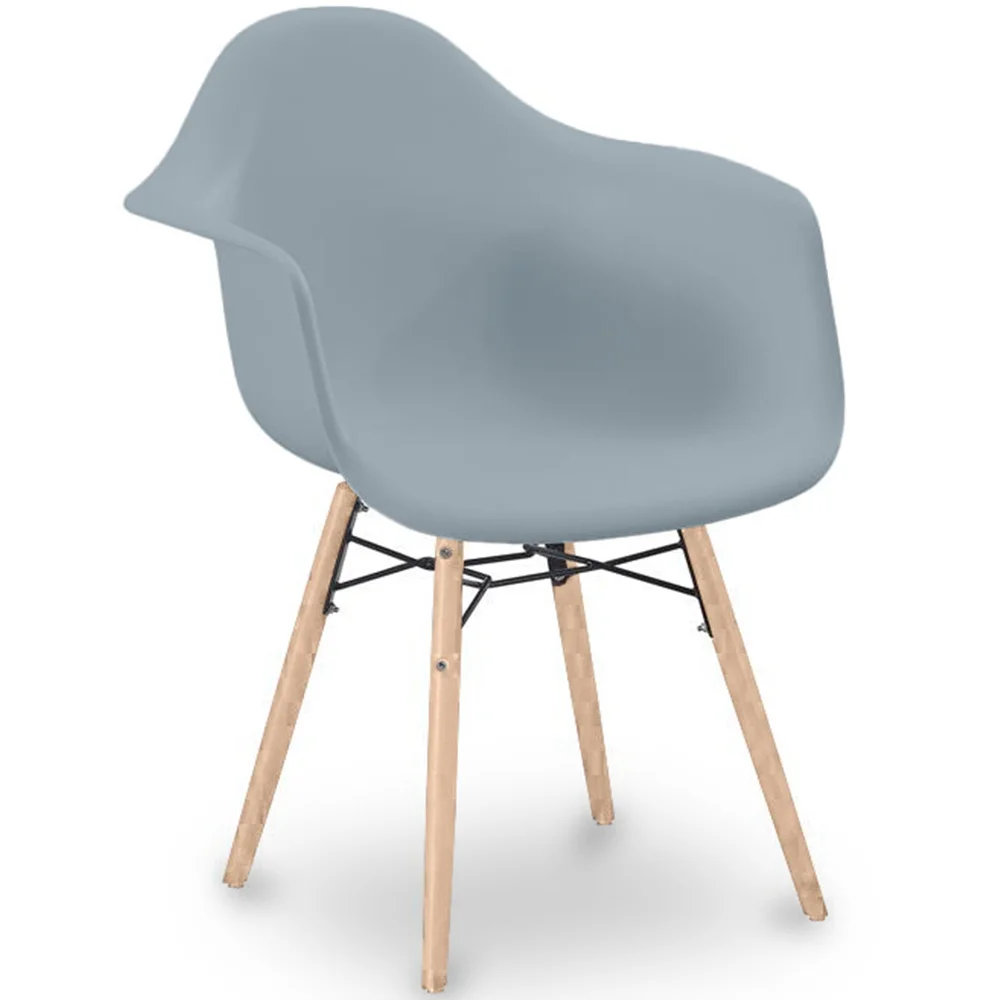 Silla de Comedor Diseño Escandinavo - Patas de Madera - Nordika image 8
