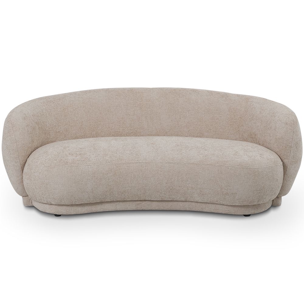 Sofá de Diseño Curvo Estilo Contemporáneo Tapizado en Chenille - Curvy image 8