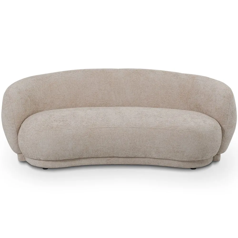 Sofá de Diseño Curvo Estilo Contemporáneo Tapizado en Chenille - Curvy image 8