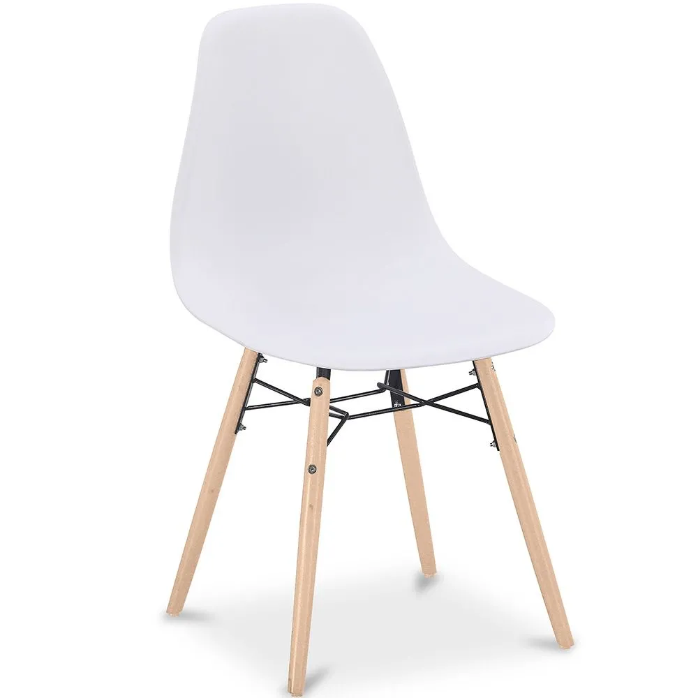 Silla de Comedor - Diseño Escandinavo - Patas de Madera - Skögur image 8