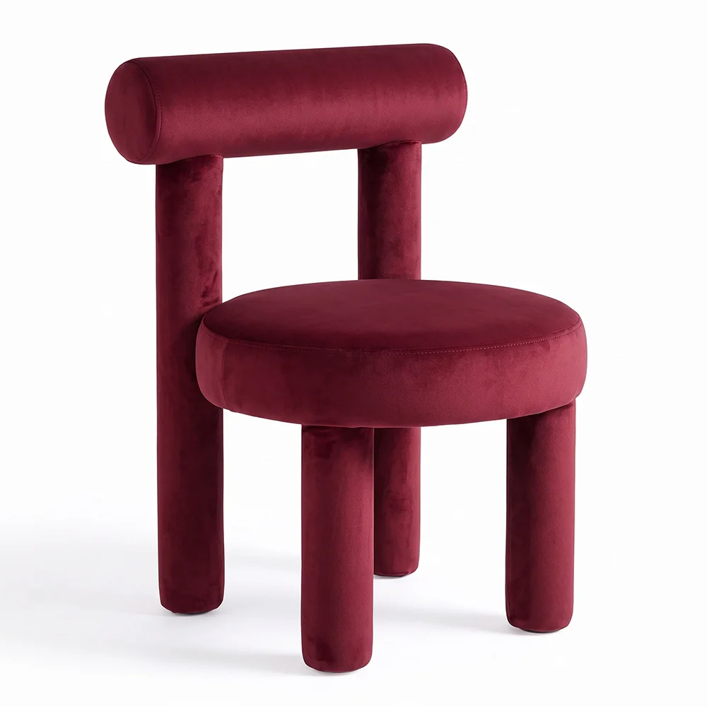Silla de Comedor - Tapizada en Terciopelo - Rhys image 8