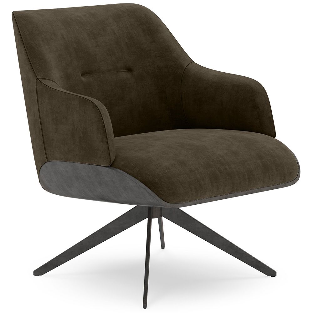 Sillón Tapizado Moderno Estilo Mid-Century - Clark image 8