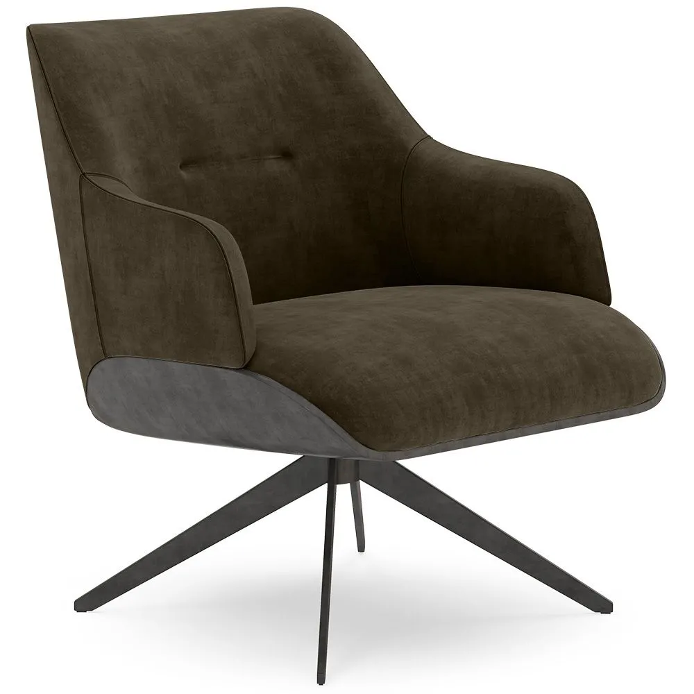 Sillón Tapizado Moderno Estilo Mid-Century - Clark image 8