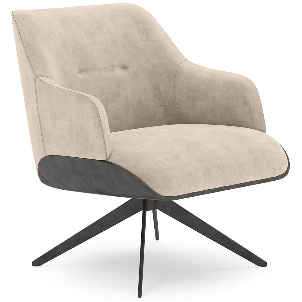 Sillón Tapizado Moderno Estilo Mid-Century - Clark image 8