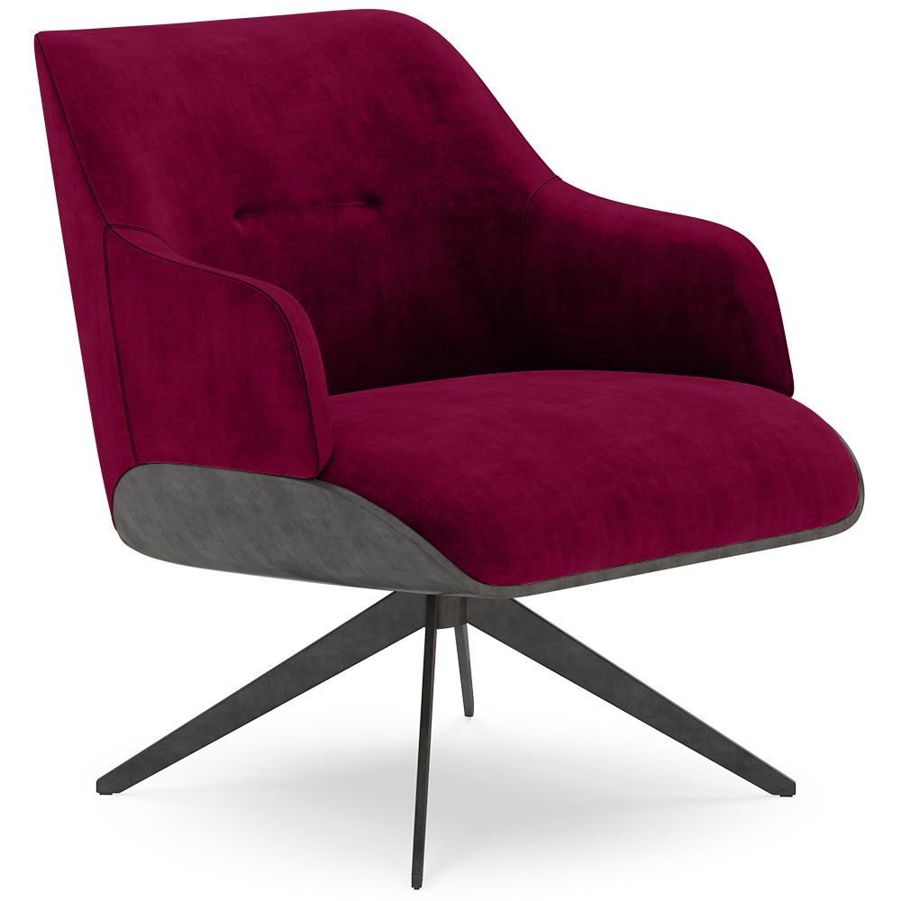 Sillón Tapizado Moderno Estilo Mid-Century - Clark image 8