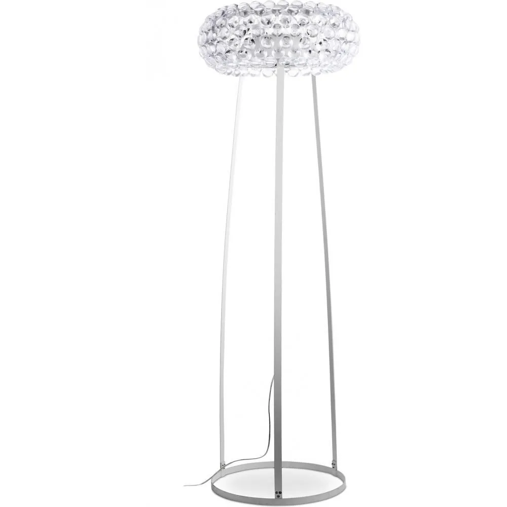 Lámpara de Pie - Lámpara de Salón Botones de Cristal - Grande - Savoni  image 8