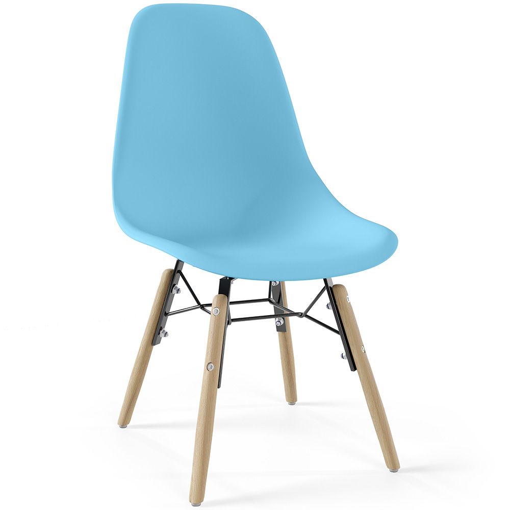Silla infantil - Diseño Escandinavo - Patas de Madera - Skögur image 8