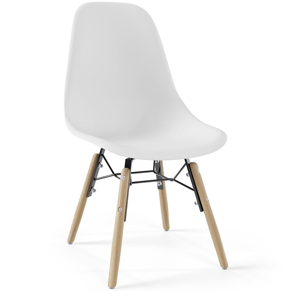 Silla infantil - Diseño Escandinavo - Patas de Madera - Skögur image 8