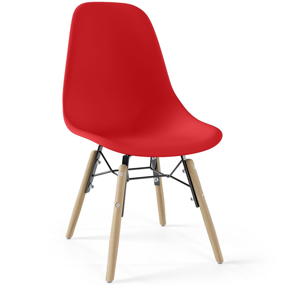 Silla infantil - Diseño Escandinavo - Patas de Madera - Skögur image 8