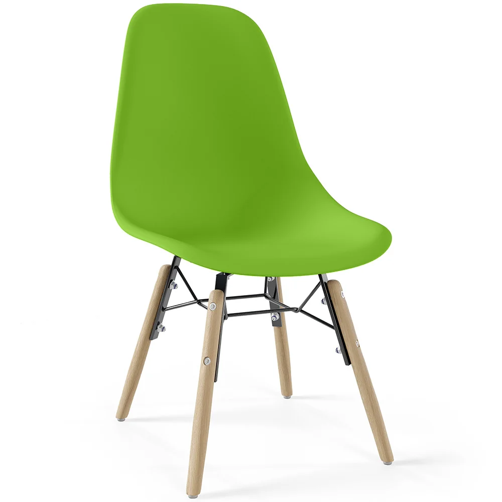 Silla infantil - Diseño Escandinavo - Patas de Madera - Skögur image 8