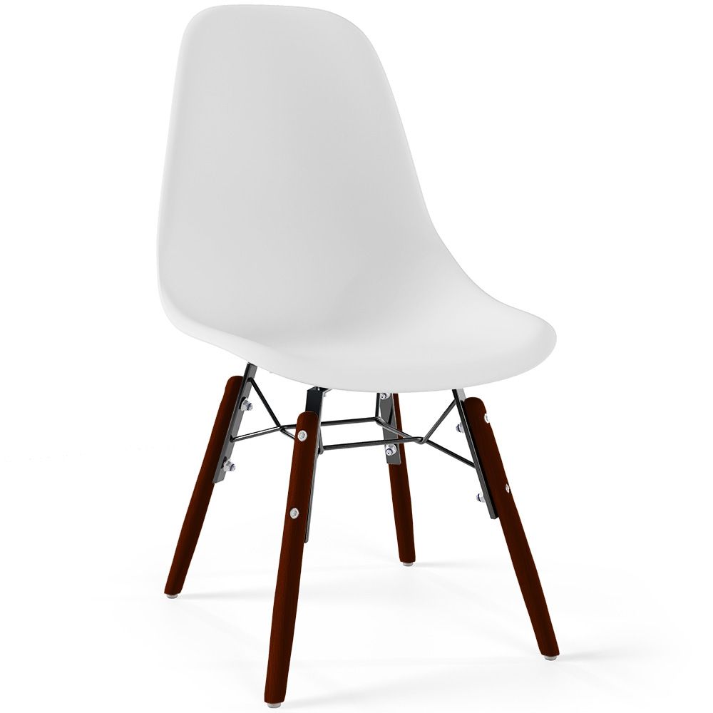 Sillas Infantil - Diseño Escandinavo - Patas de Madera Oscura - Skögur image 8