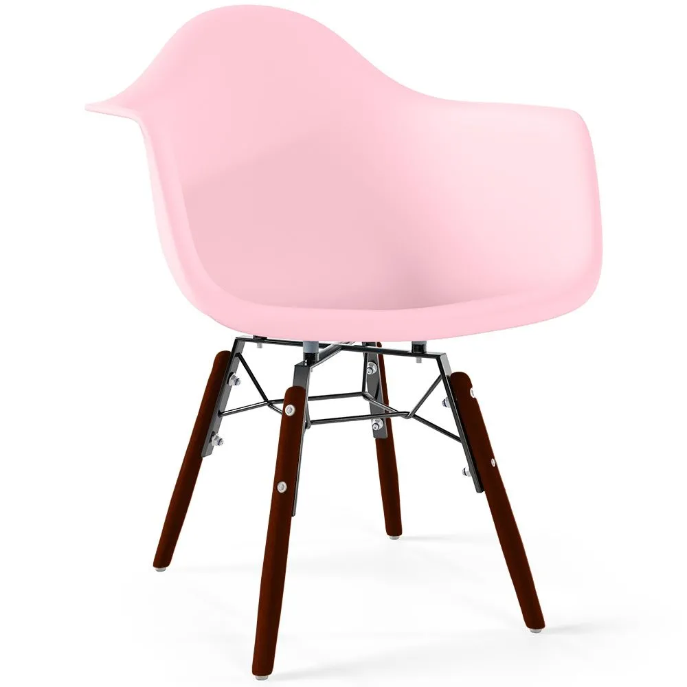 Sillas Infantil - Diseño Escandinavo - Patas de Madera oscura - Nordika image 8