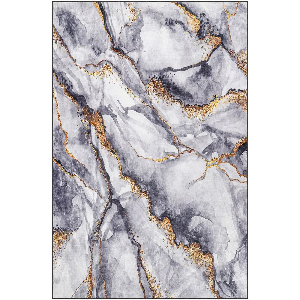 Alfombra Grande de Diseño Moderno Efecto Marmol - (290x200 cm) - Arezzo image 8