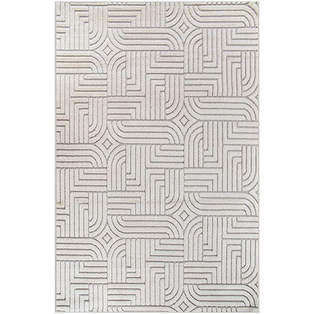 Alfombra Grande de Diseño Contemporáneo y Moderno - Beige (290x200 cm) - Rosella image 8
