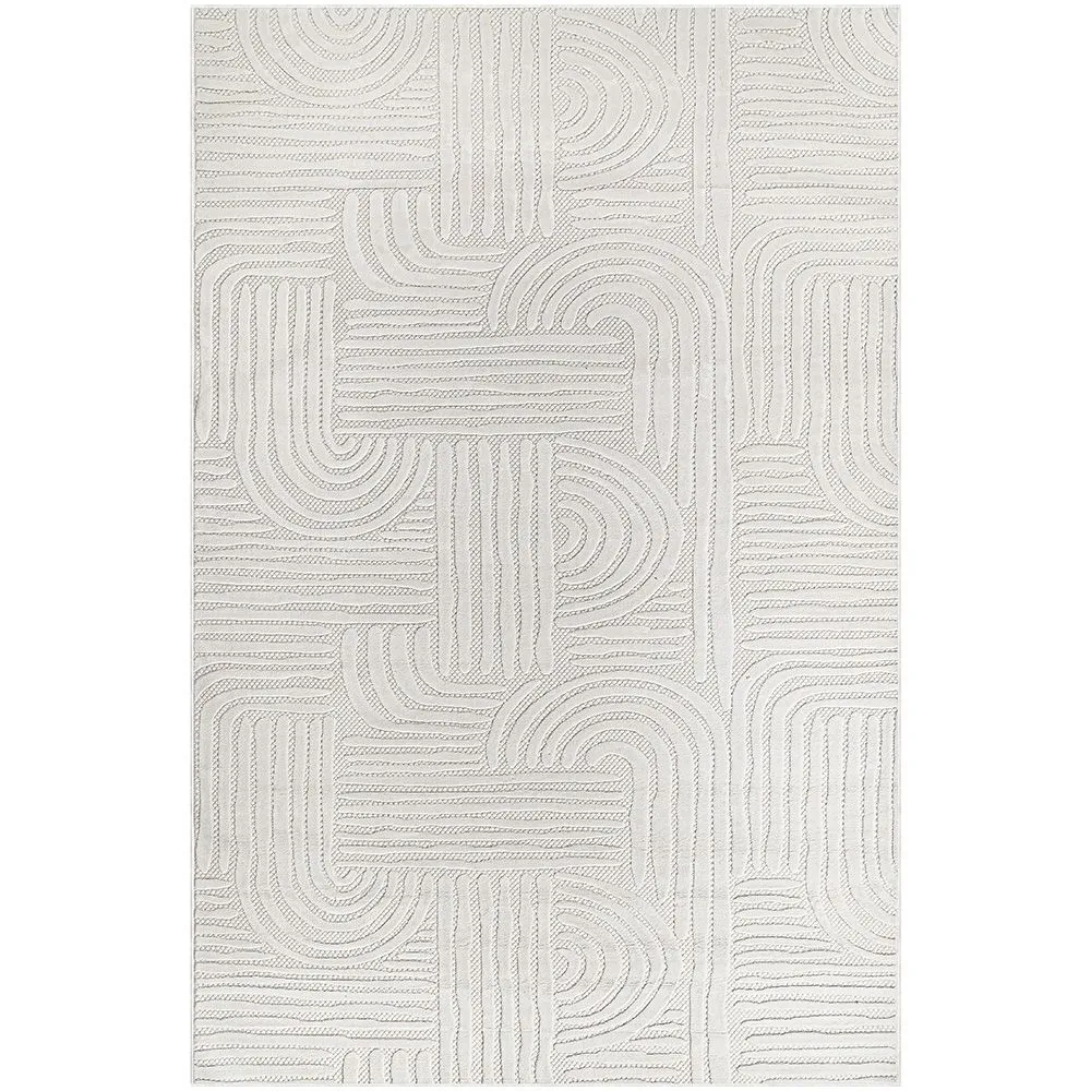 Alfombra Grande de Diseño Contemporáneo y Moderno - Beige (290x200 cm) - Arcus image 8