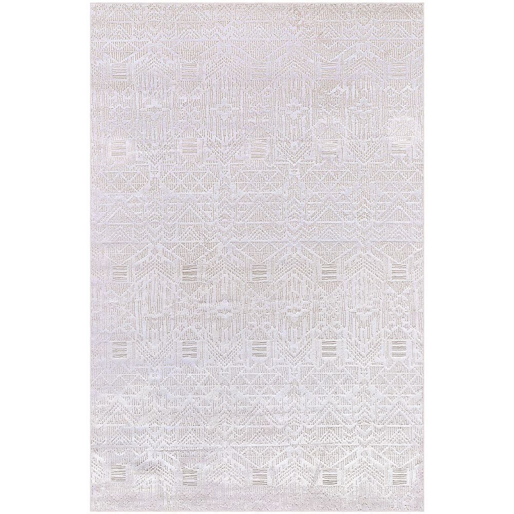 Alfombra Grande de Diseño Contemporáneo y Moderno - Beige (240x 340 cm) - Pomona image 8