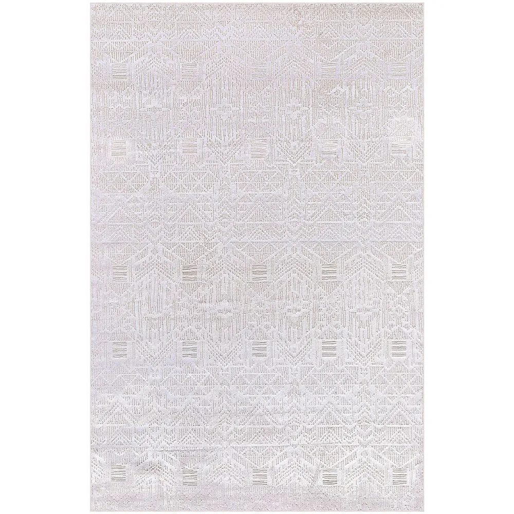 Alfombra Grande de Diseño Contemporáneo y Moderno - Beige (240x 340 cm) - Pomona image 8