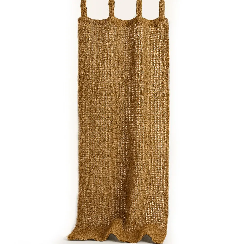Toldo Cortina de sombra de fibra de coco 2.1x1M - Vela de sombra 100% Natural image 8