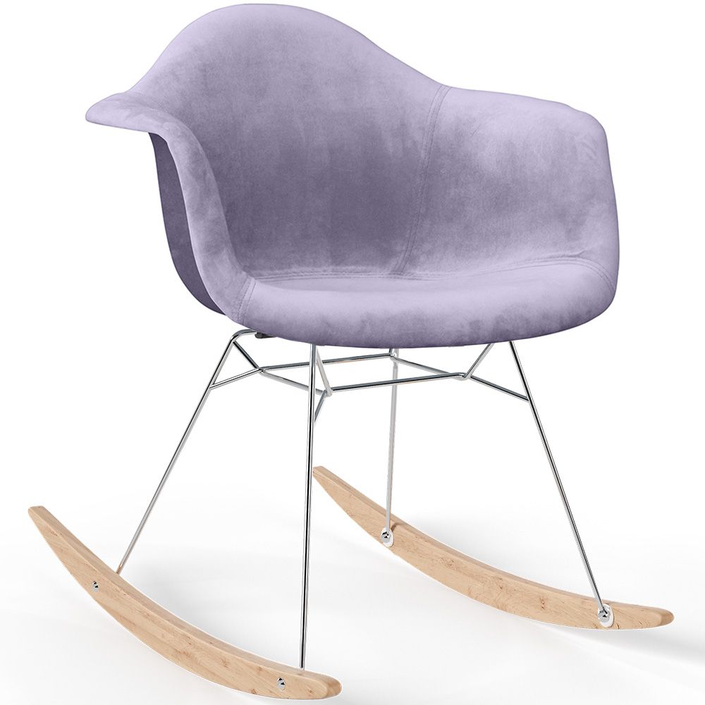 Mecedora Moderna Tapizada en Tela – Estilo Nórdico - Nordika image 8