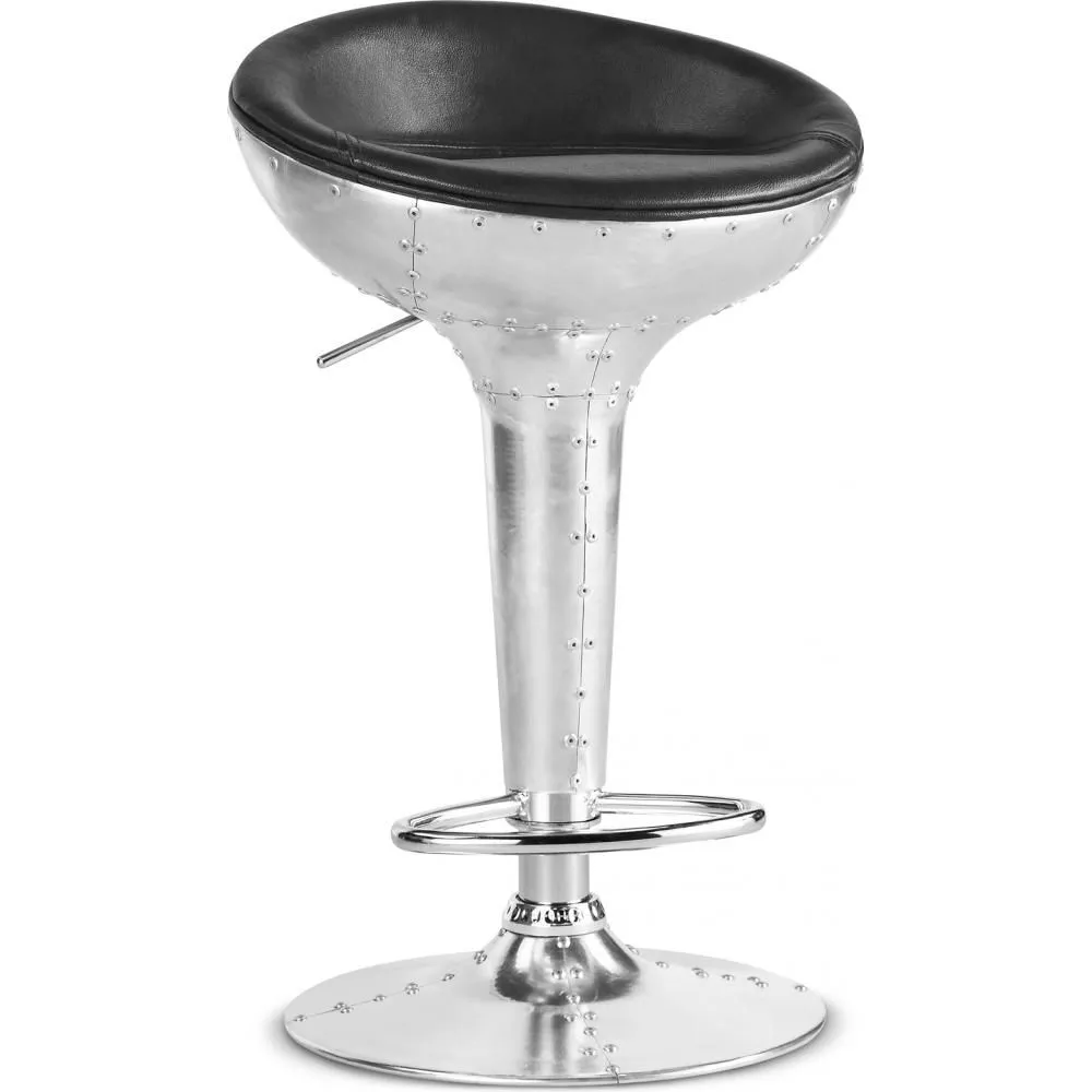 Taburete Redondo de Metal - Estilo Aviador - 90cm - Aviator  image 8