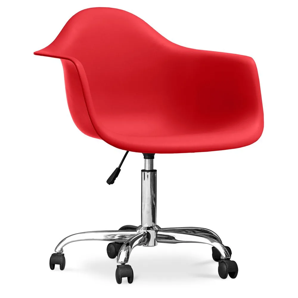 Silla de Oficina con reposabrazos - Silla de Escritorio con Ruedas  - Weston image 8