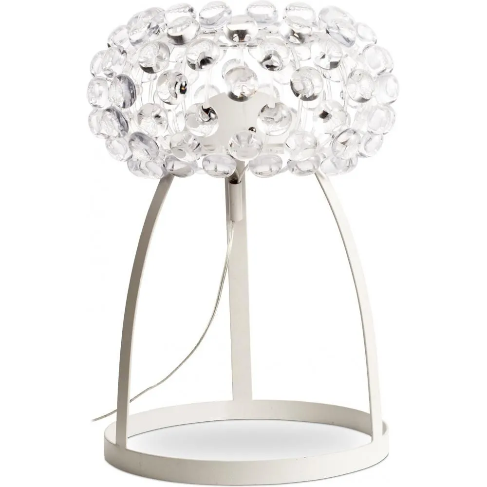 Lámpara de Mesa - Lámpara de Salón Botones de Cristal - Pequeña - Savoni  image 8