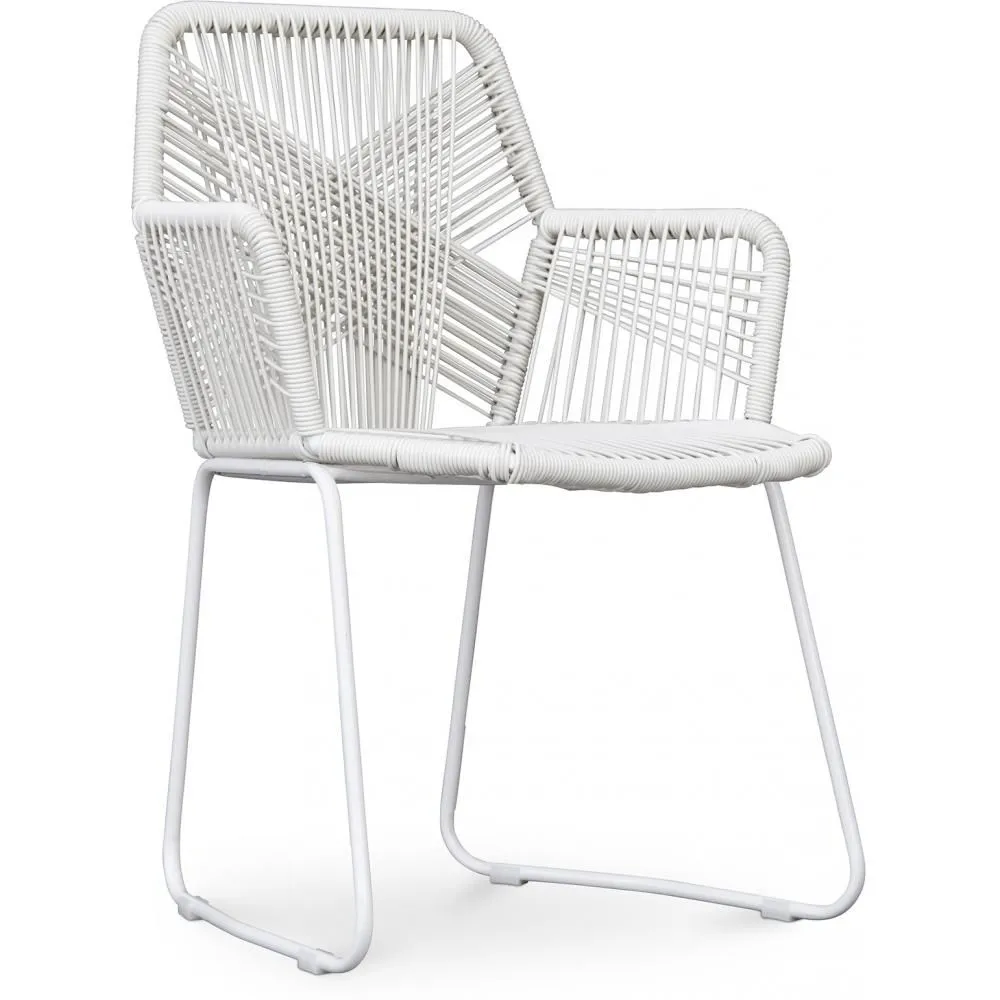 Silla de Exterior con Reposabrazos - Silla de Jardín - Multicolor - Frony image 8