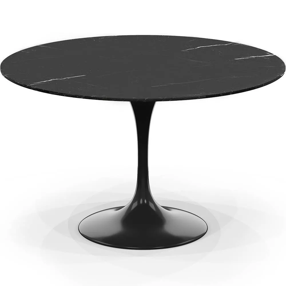 Mesa de Comedor Redonda - 120cm - Mármol  - Tulip image 8