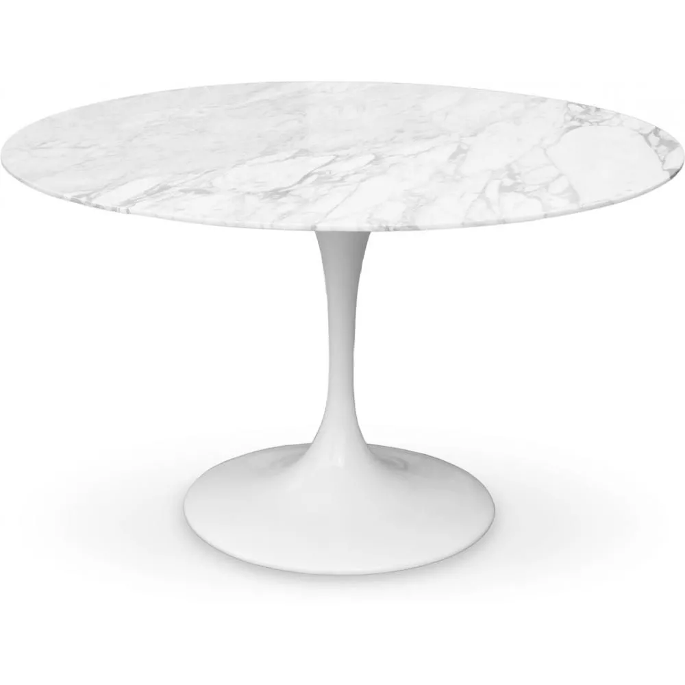 Mesa de Comedor Redonda - 120cm - Mármol  - Tulip image 8