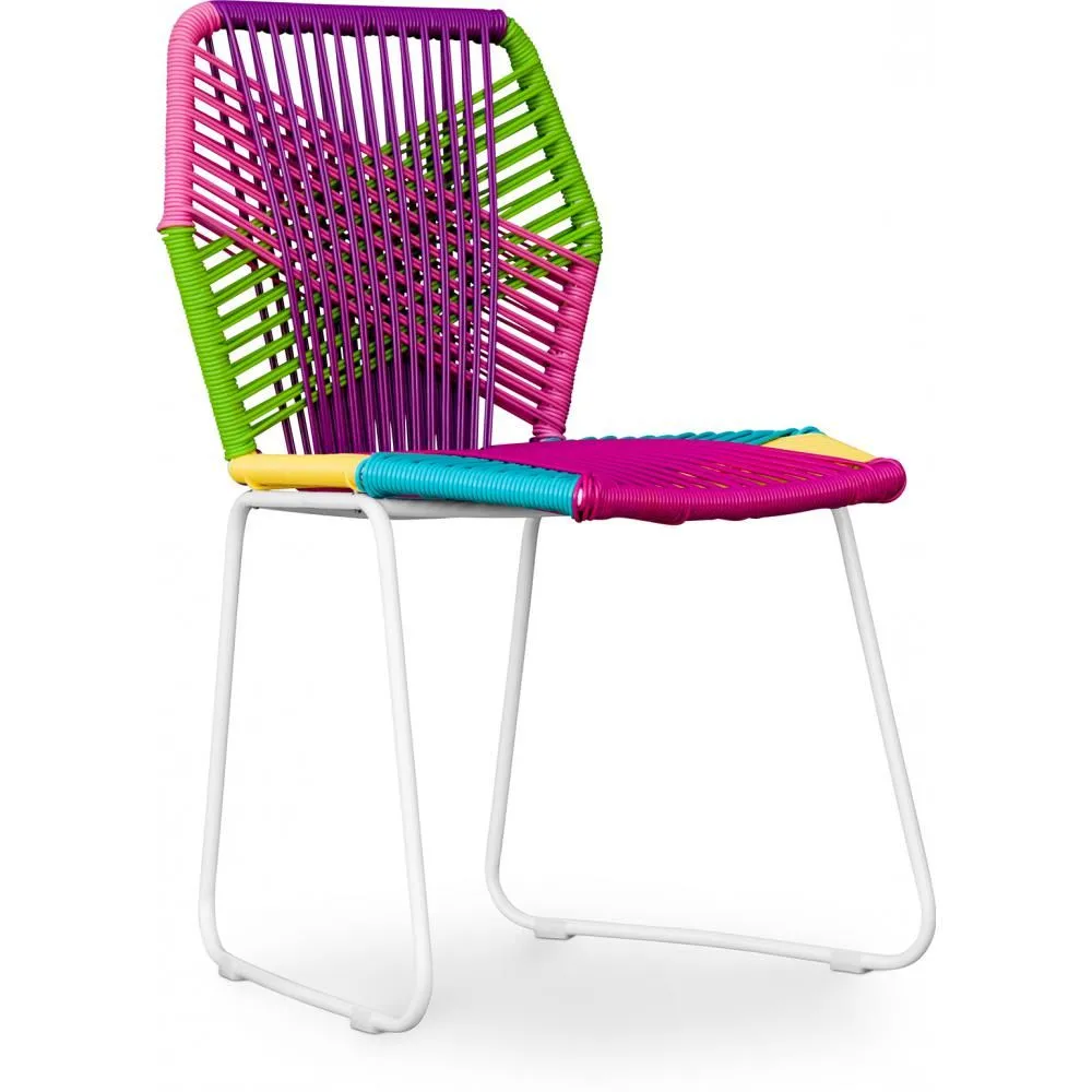 Silla de Exterior - Silla de Jardín - Multicolor - Frony image 8