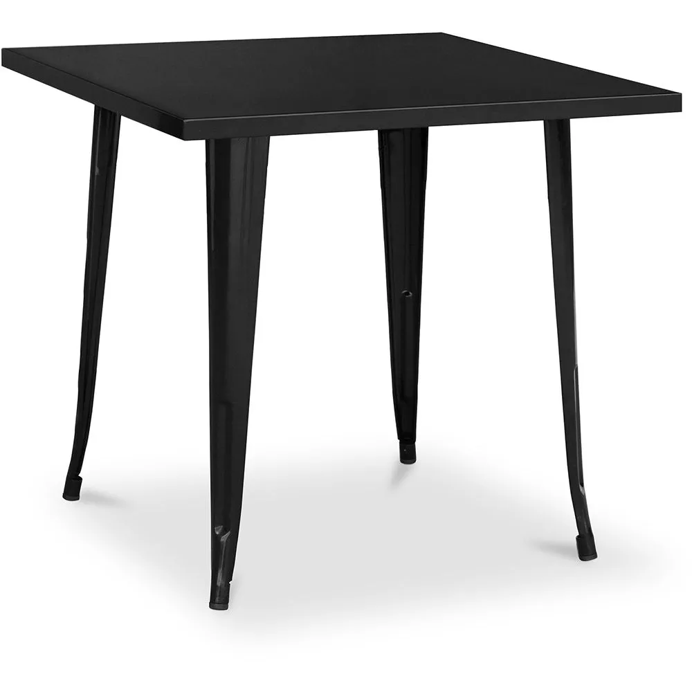 Mesa de Comedor Cuadrada - Diseño Industrial - Stylix image 8